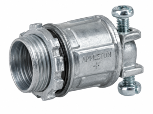 Gedimat Galvanized Steel Electrical Box Connector with Screw Clamp