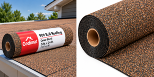 Gedimat 90# Cedar Blend Mineral-Surfaced Roll Roofing – 3 ft x 34 ft – Image 2
